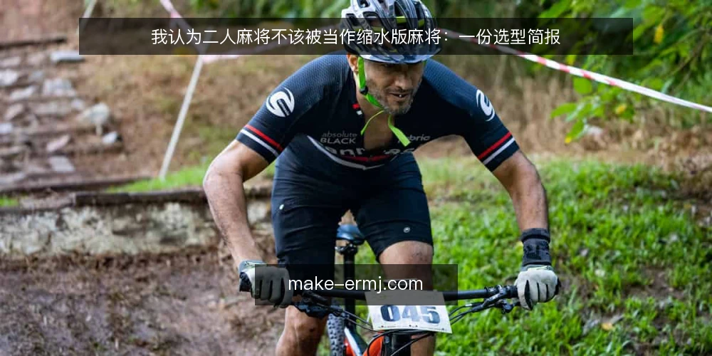 我认为二人麻将不该被当作缩水版麻将：一份选型简报 — 先定义需求：你要的到底是什么 配图